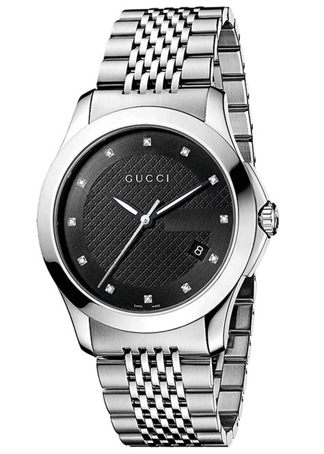 gucci timeless diamond men's watch